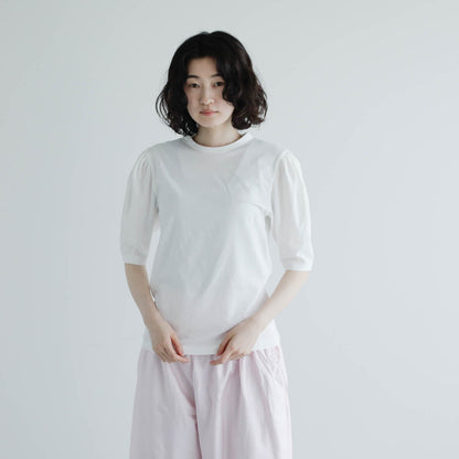 Shida／Puff sleeve t-shirt（BUNON）