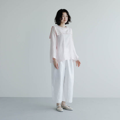 BUNON／Back Button Sailor Blouse（BN4034）
