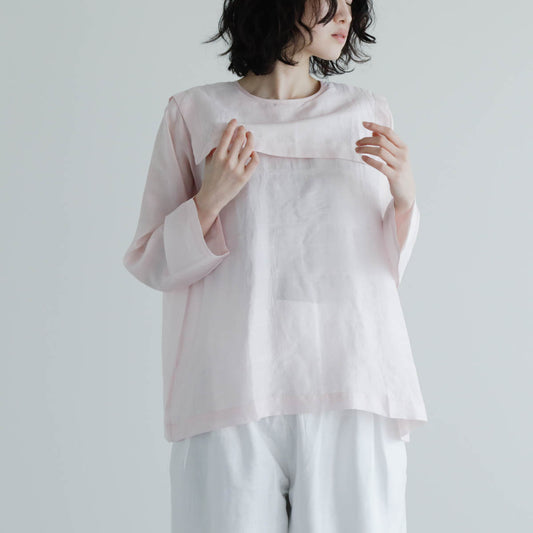 BUNON／Back Button Sailor Blouse（BN4034）