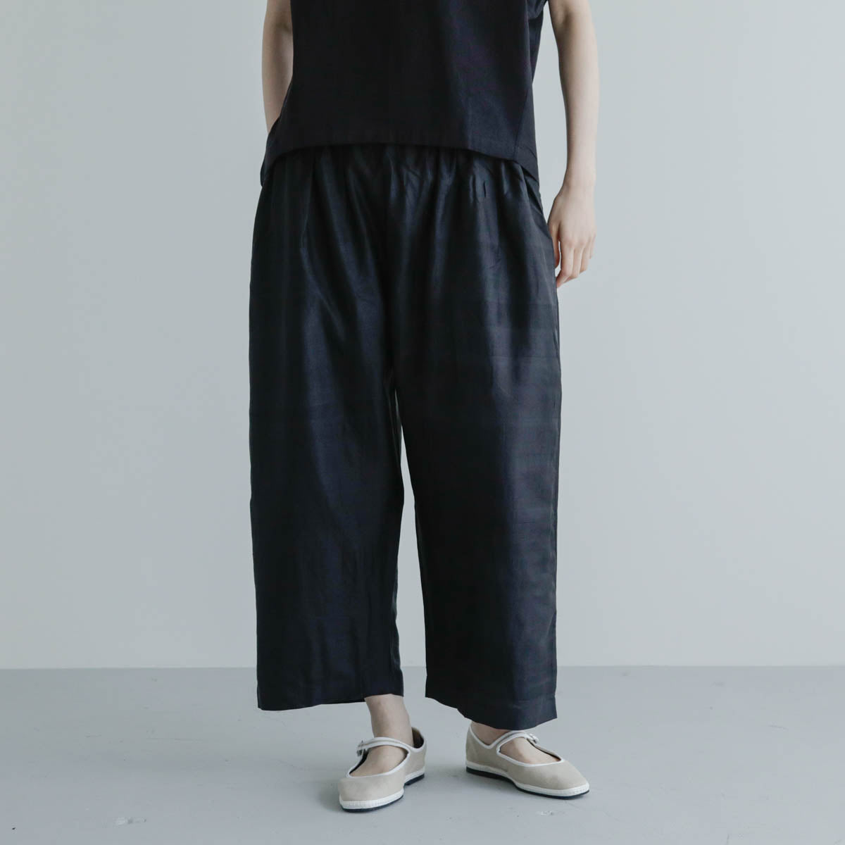 BUNON／Wide Belt Pants（BN5002）