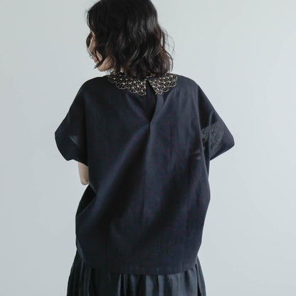 BUNON／Embroidery Woven-T（BN2545）