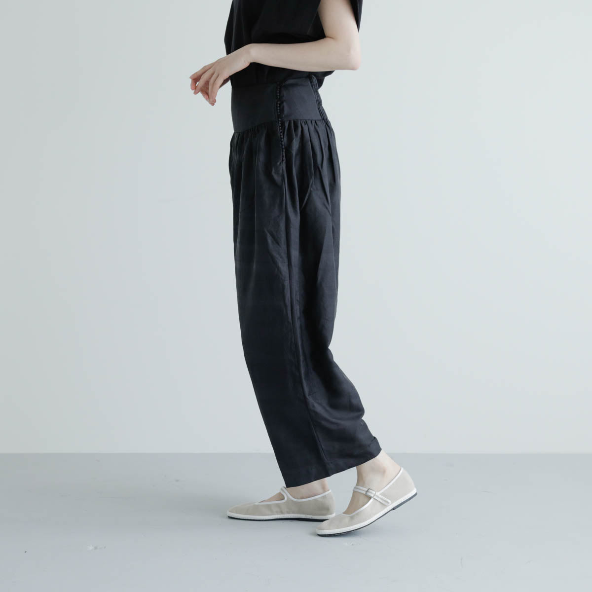 BUNON／Wide Belt Pants（BN5002）