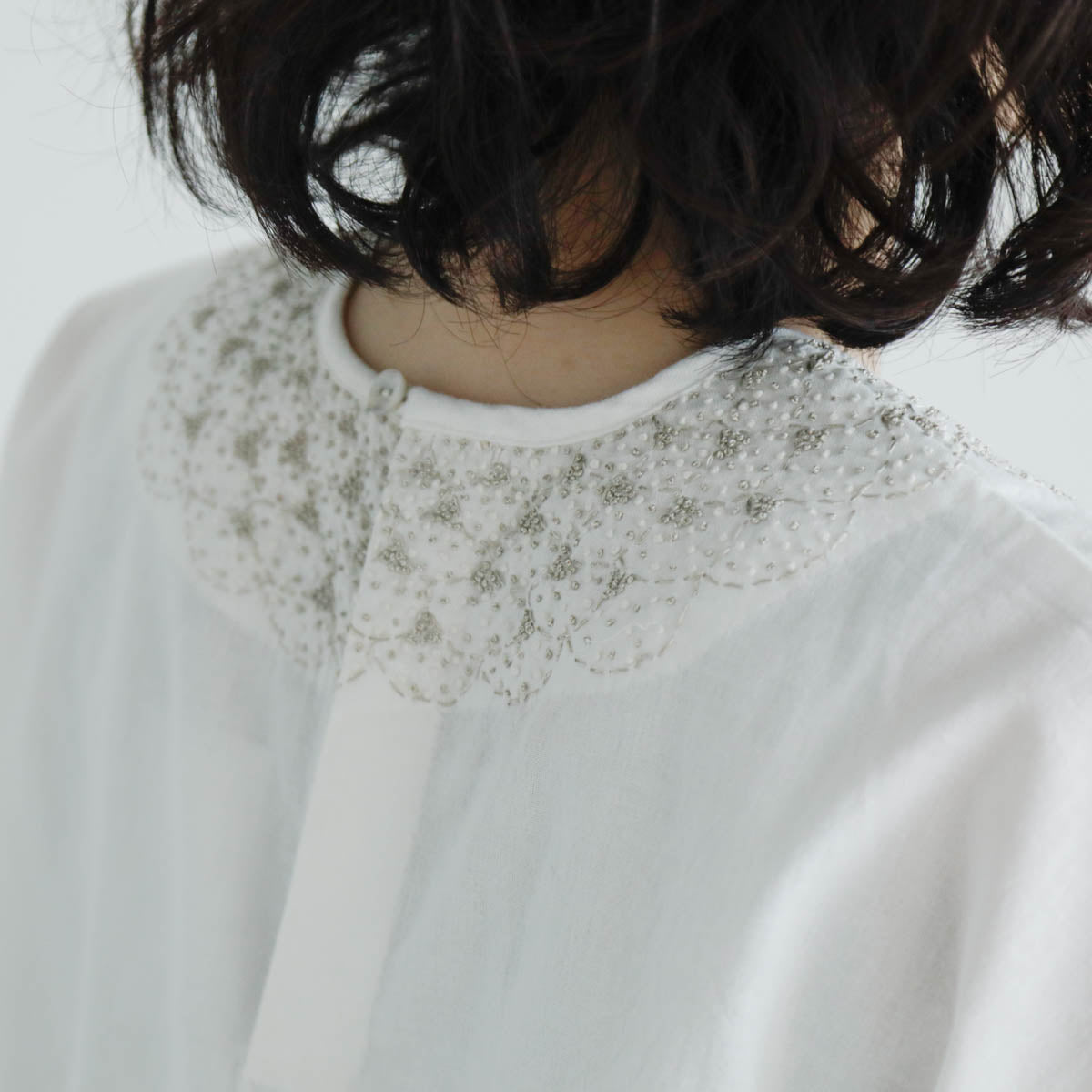 BUNON／Embroidery Woven-T（BN2545）