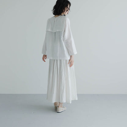 BUNON／Back Button Sailor Blouse（BN4034）