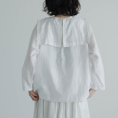 BUNON／Back Button Sailor Blouse（BN4034）