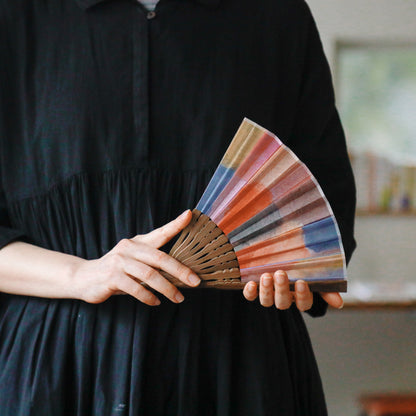 vent de moe／扇子 ハンドペイントG