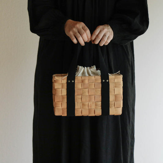 SUKOYA 迫田希久／【受注商品】四角カゴトート