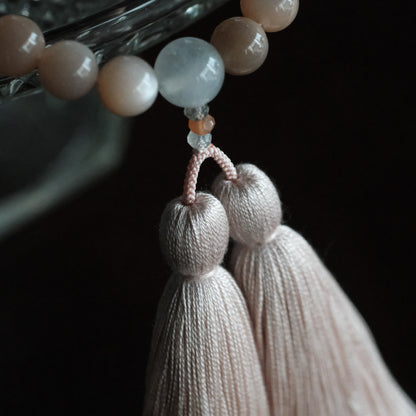 ［shuo'］Juzu（Orange Moonstone/Large）