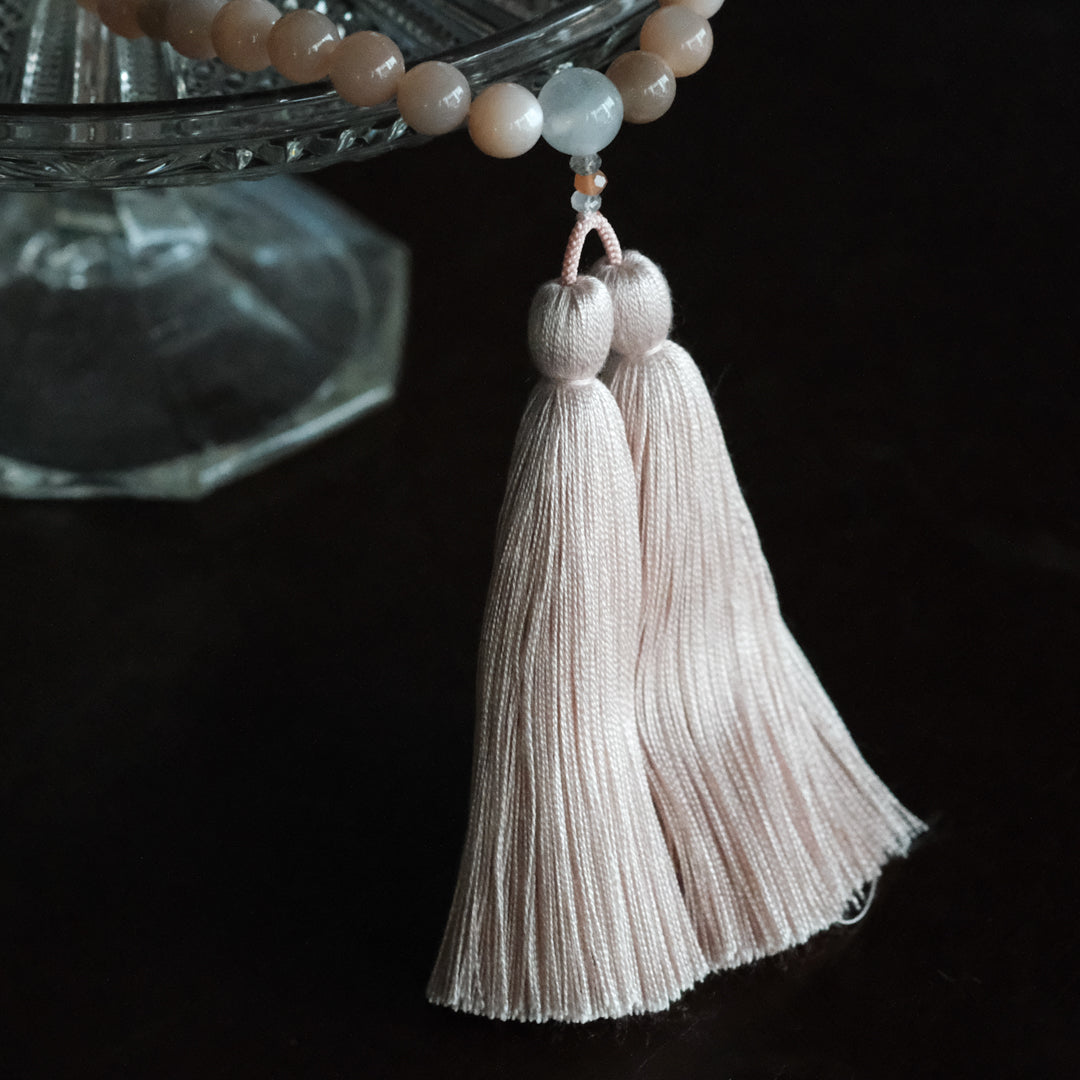 ［shuo'］Juzu（Orange Moonstone/Large）