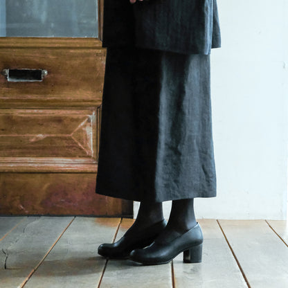 AUTTAA／【予約商品】ヒールパンプス black　