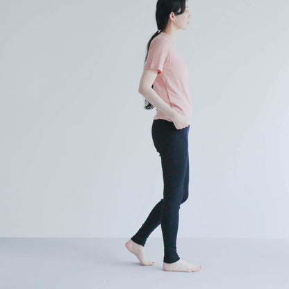 Souple Luz／レギンス（コットンシルク）（CSR-TO-401）