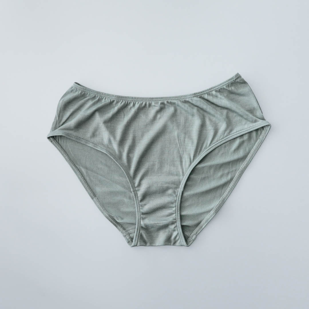 COCOONA SKINWEAR／ベーシックショーツ（シーズンカラー／セージ）
