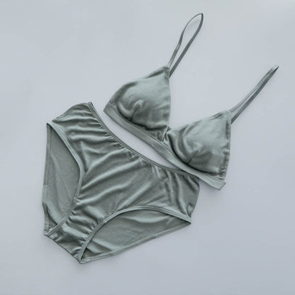 COCOONA SKINWEAR／ベーシックショーツ（シーズンカラー／セージ）