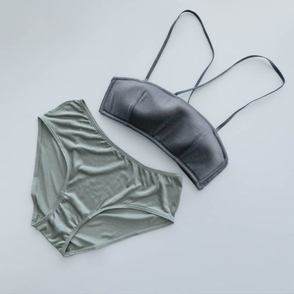 COCOONA SKINWEAR／ベーシックショーツ（シーズンカラー／セージ）