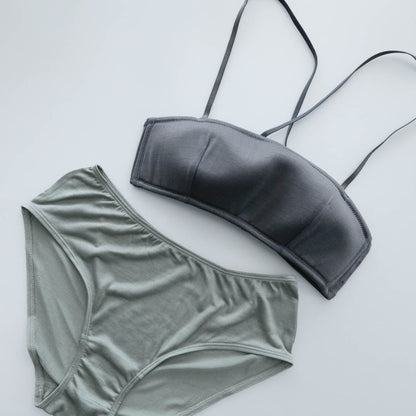 COCOONA SKINWEAR／ベーシックショーツ（シーズンカラー／セージ）