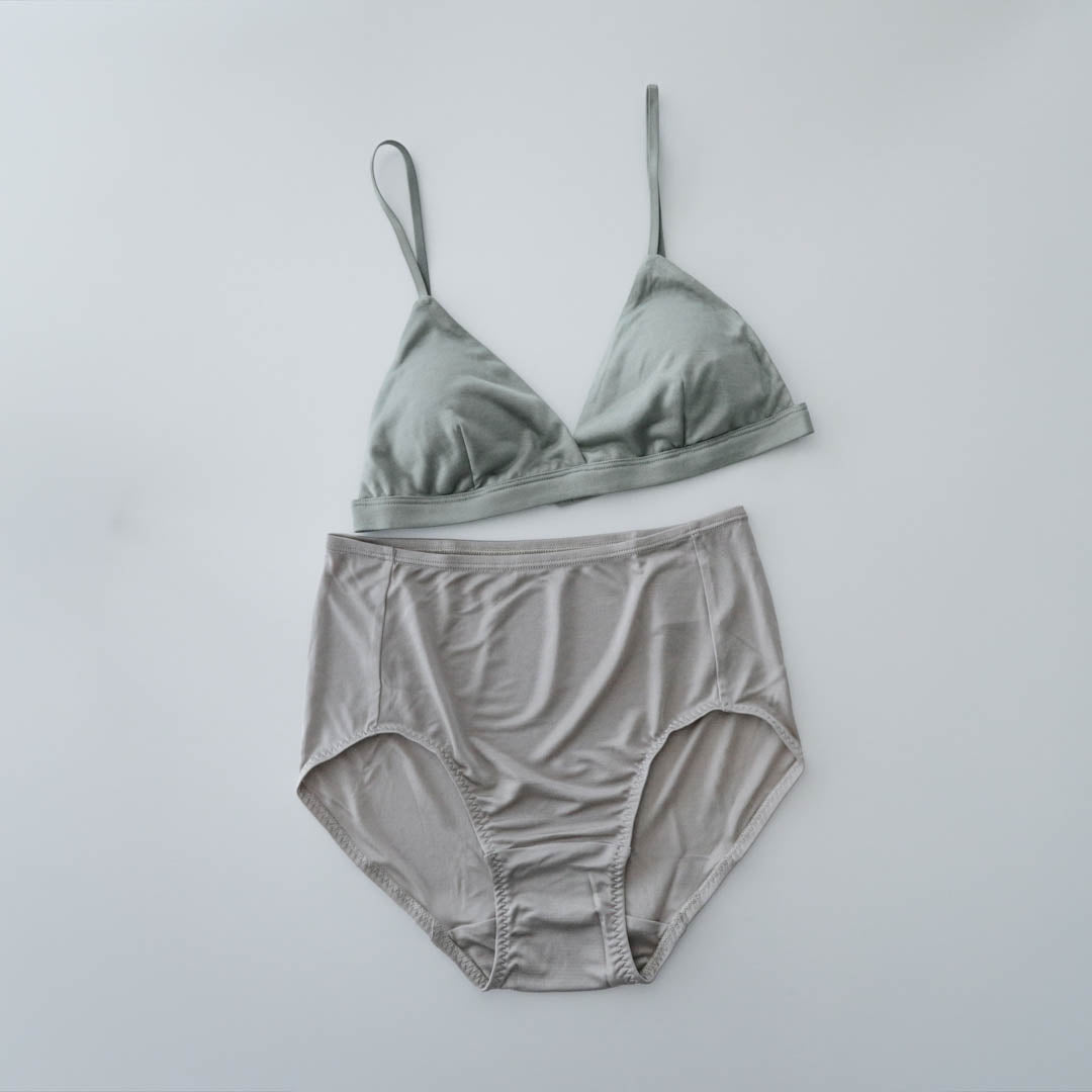 COCOONA SKINWEAR／ブラジャー（シーズンカラー／セージ）