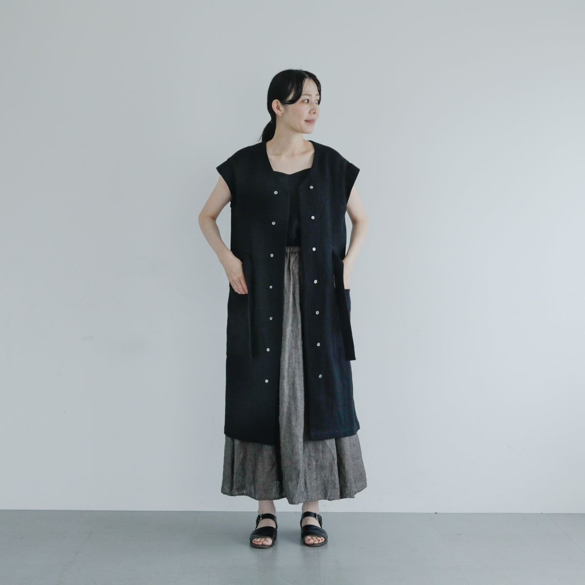 SALUÉ／【受注商品】ダブルブレストドレス