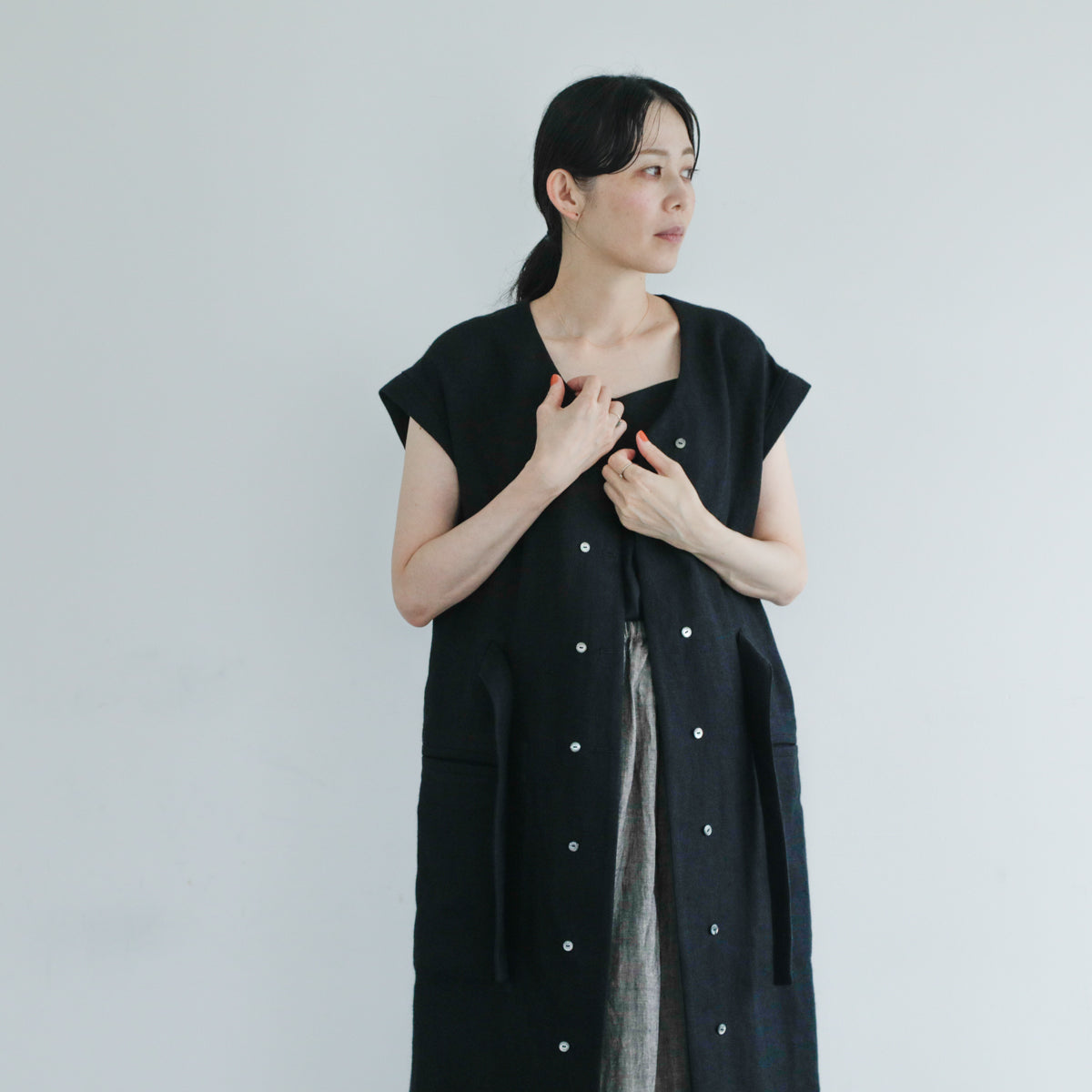 SALUÉ／【受注商品】ダブルブレストドレス