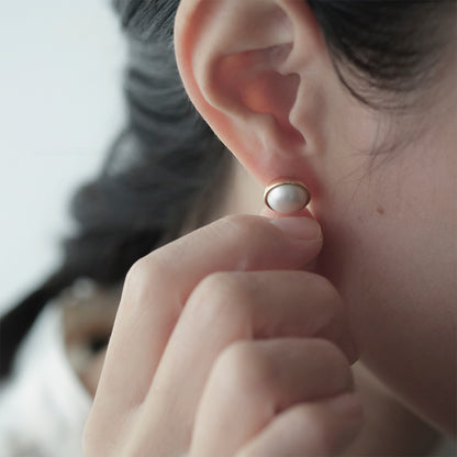 shuo'／【受注商品】Mabe Pearl Pierce