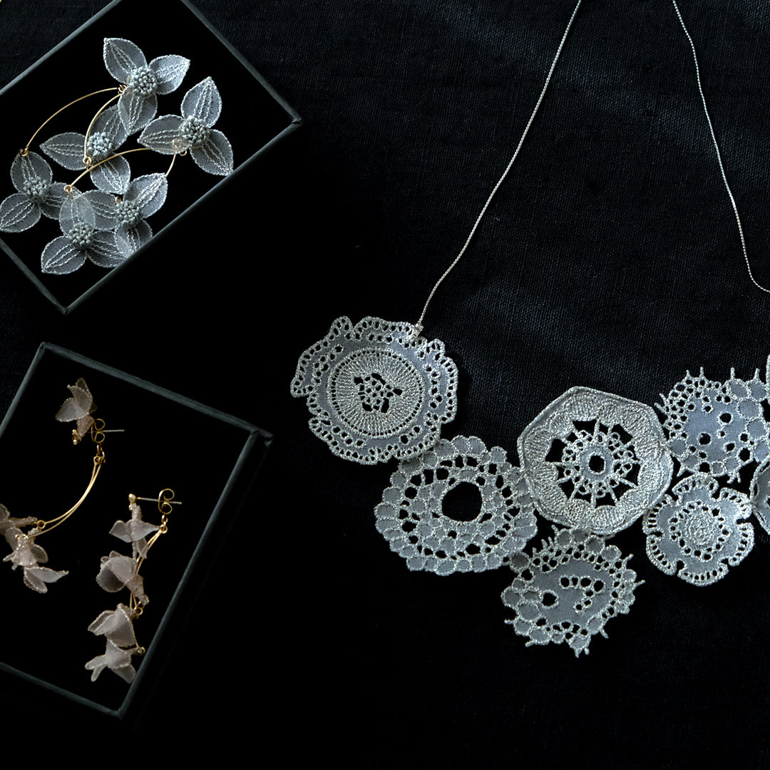 ［yuki onizuka］維束管Lace　ネックレス