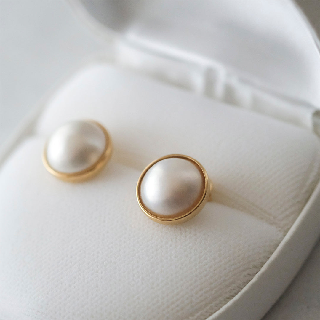 shuo'／【受注商品】Mabe Pearl Pierce