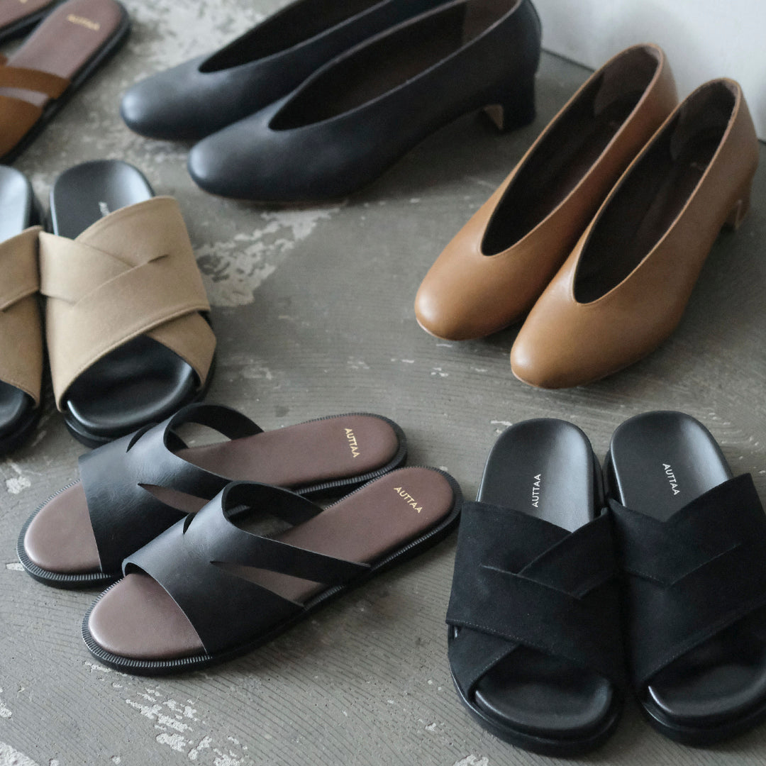 【受注商品】［AUTTAA］ Soft low cut pumps