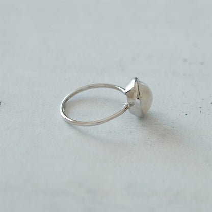 shuo'／Mabe Pearl Ring(プラチナ）