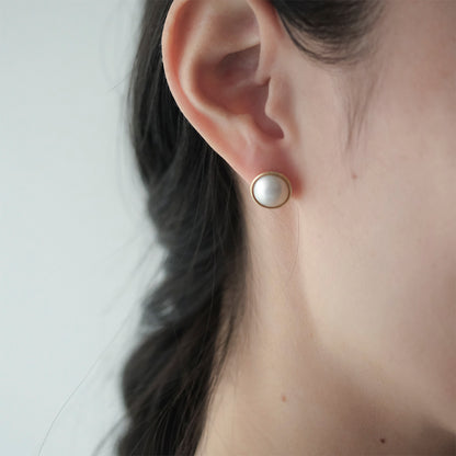 shuo'／【受注商品】Mabe Pearl Pierce