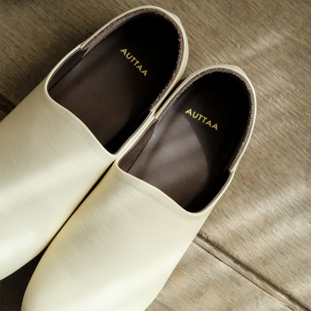 【受注商品】［AUTTAA］ルームシューズ２goat leather