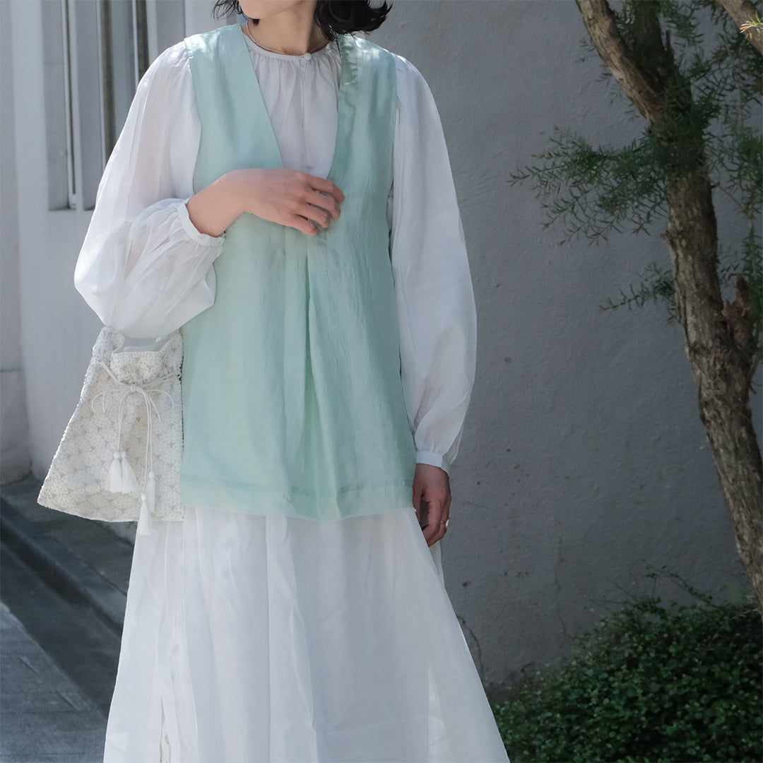 BUNON］Kantha Gather Dress – Envelope - エンベロープオンラインショップ