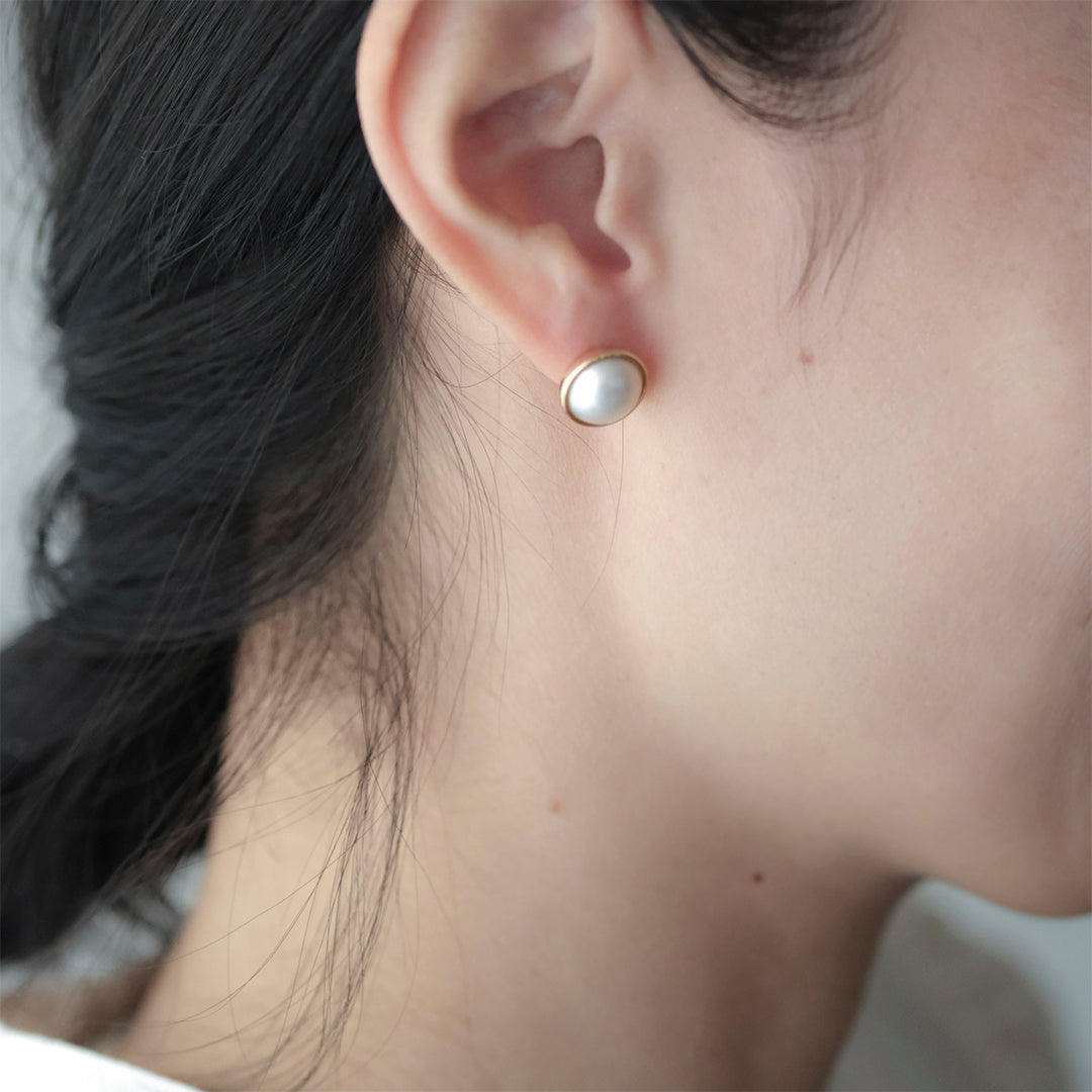 shuo'／【受注商品】Mabe Pearl Pierce