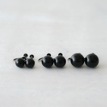 ▲イヤリング（左から小中大）