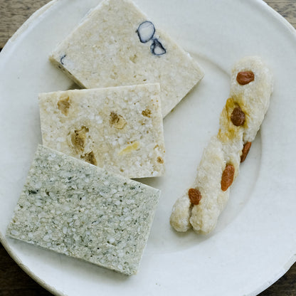 【生産者直送便】［まるざ発芽玄米研究所］まるざ古代餅1週間セット