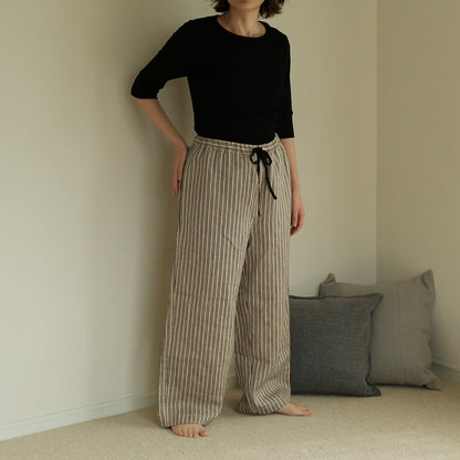 TLB HOME リネンスリープパンツ　サン ガブリエル