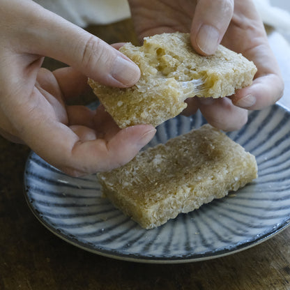 【生産者直送便】［まるざ発芽玄米研究所］まるざ古代餅天日塩（ミネラル）