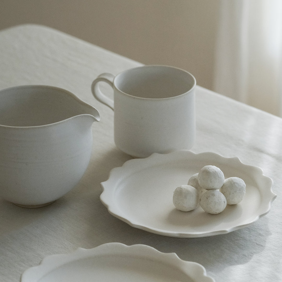 水谷ちえみ］リム皿 輪花 – Envelope - エンベロープオンラインショップ