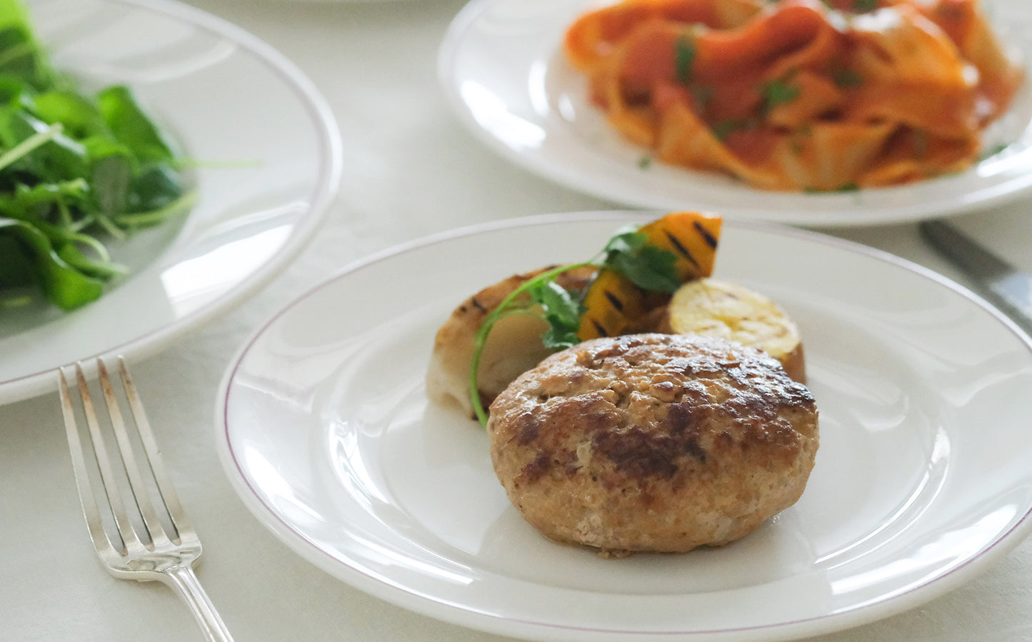 【生産者直送便】［LIFE］クリスマスの集いのためのミールキット／ハンバーグセット