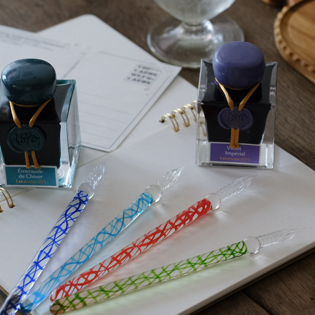 ［HERBIN］ガラスペン らせん
