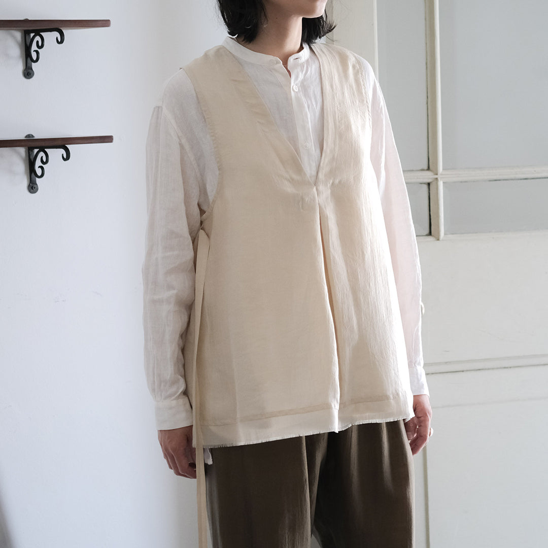 新品　ユライヤ　uryya シルクロングシャツ uryya ユライヤ Silk Long Blouse シルクロングシャツ