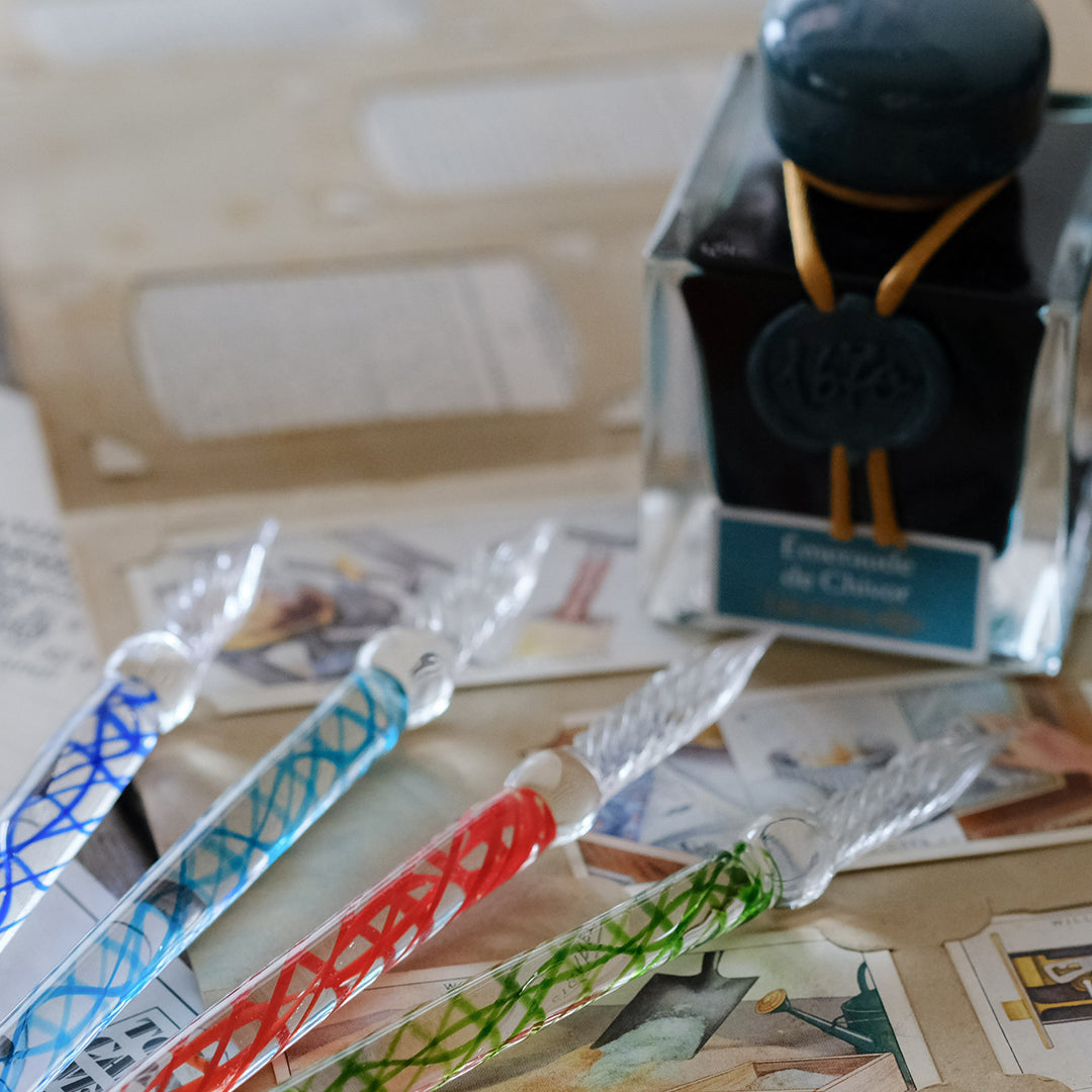 ［HERBIN］ガラスペン らせん
