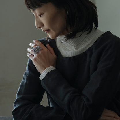 ［装身具LCF］フラワーアメシストの指輪