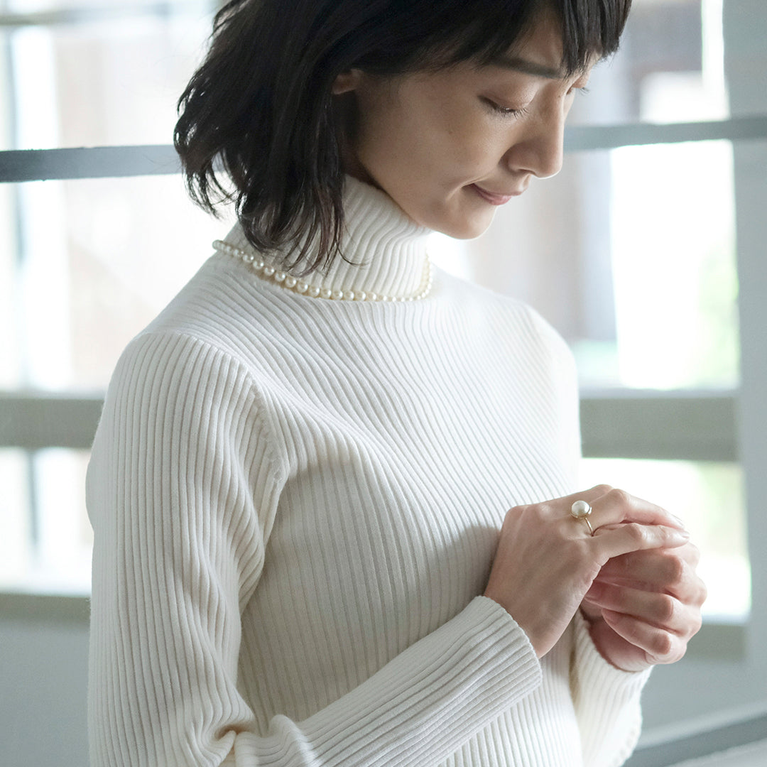 【受注商品】［shuo'］Mabe Pearl Ring（12～15号）