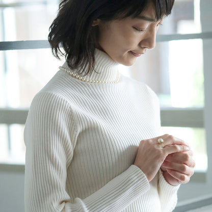 【受注商品】［shuo'］Mabe Pearl Ring（12～15号）