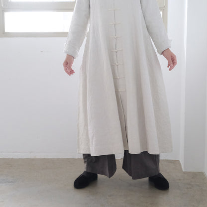 ［maku textiles］OKAMI 刺し子シルクコート