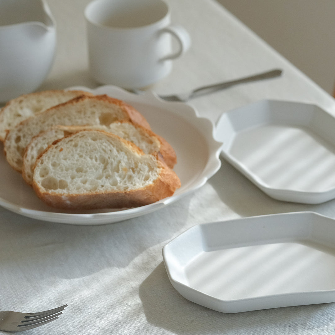 水谷ちえみ］リム皿 輪花 – Envelope - エンベロープオンラインショップ