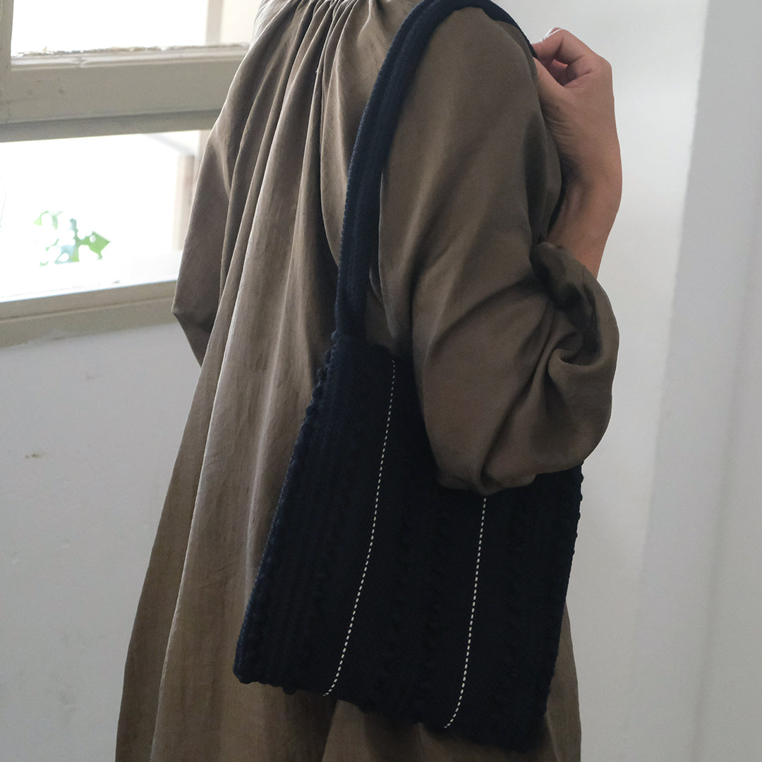 ［Antonello Tedde］MARIA PIA Righe doppie POUCH