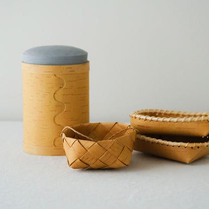 ［SUKOYA 迫田希久］シナハンドルのかご