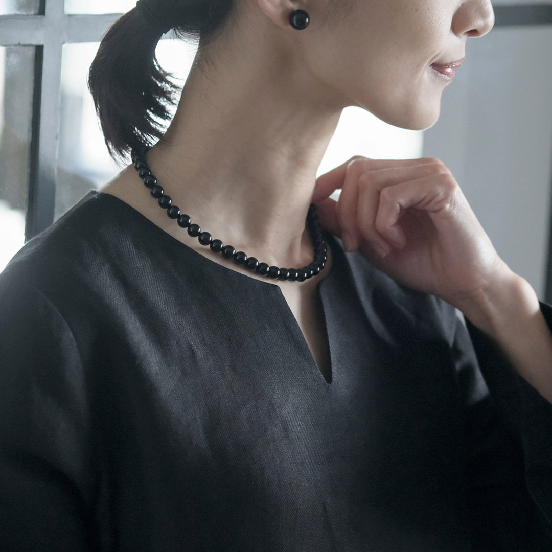 shuo'／【受注商品】Onyx Necklace