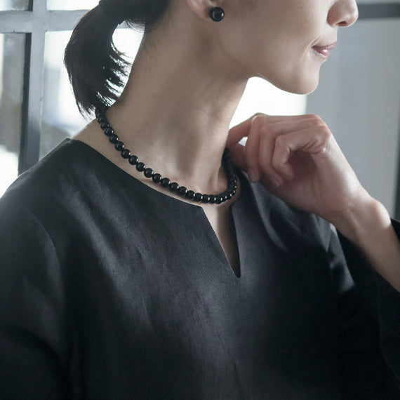 【受注商品】［shuo'］Onyx Necklace