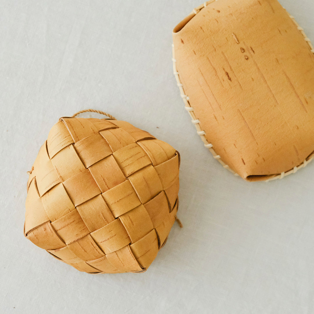 ［SUKOYA 迫田希久］シナハンドルのかご